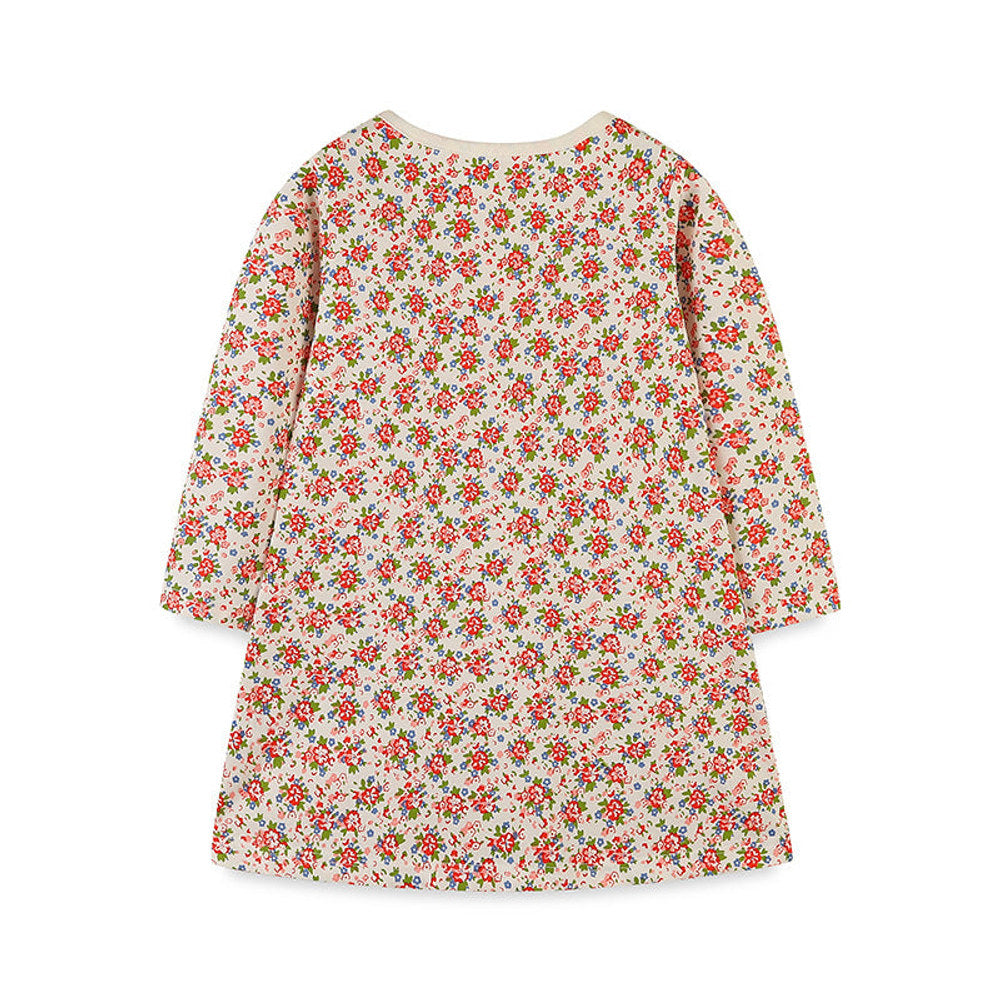 MyKids-USA® Girls’ European-American Style Floral/Polka Dots Cartoon Pattern Dress