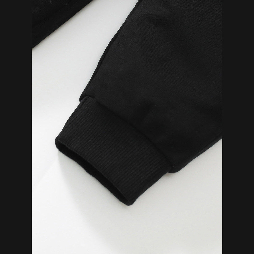 MyKids-USA® European And American Children’s Cotton Boys’ Work Pants – Black Casual Kids Trousers