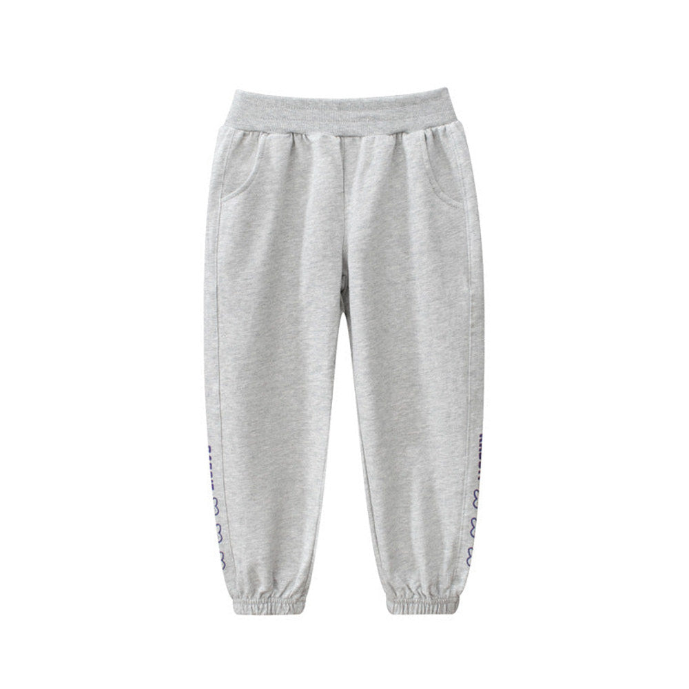 MyKids-USA® European And American Children’s Cotton Girls’ Rabbits Cartoon Pants – Casual Kids Trousers