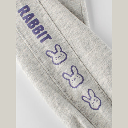 MyKids-USA® European And American Children’s Cotton Girls’ Rabbits Cartoon Pants – Casual Kids Trousers