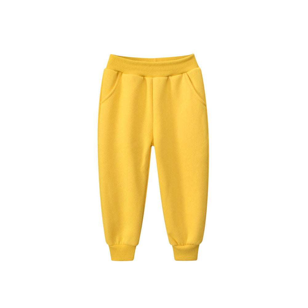 MyKids-USA® European And American Children’s Boys’ Solid Color Pants – Casual Kids Trousers