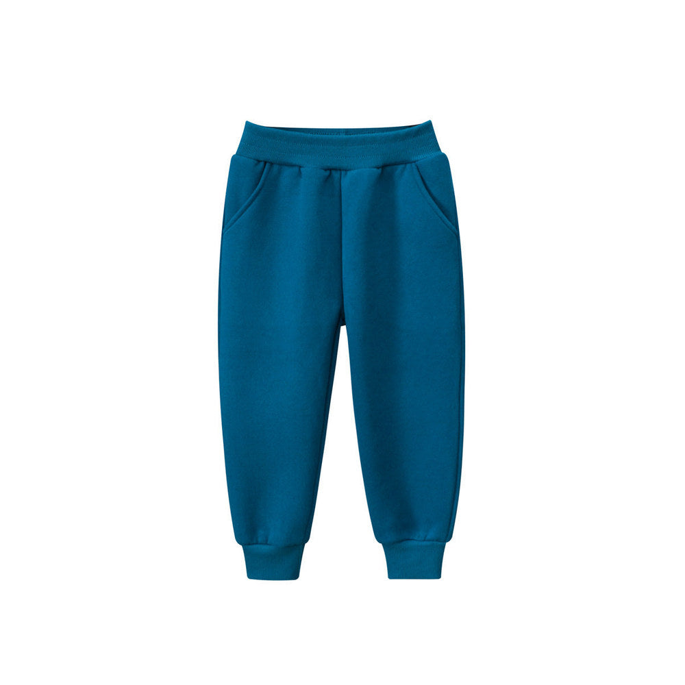 MyKids-USA® European And American Children’s Boys’ Solid Color Pants – Casual Kids Trousers