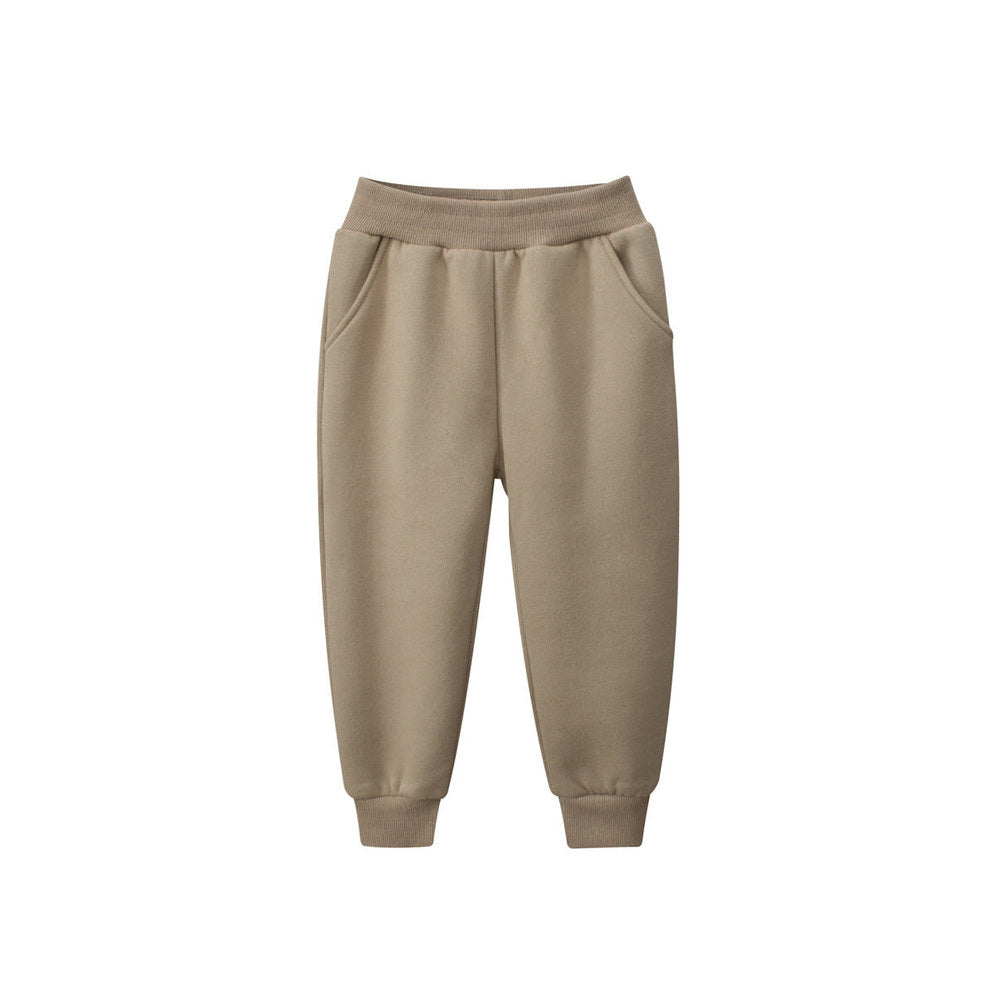 MyKids-USA® European And American Children’s Boys’ Solid Color Pants – Casual Kids Trousers