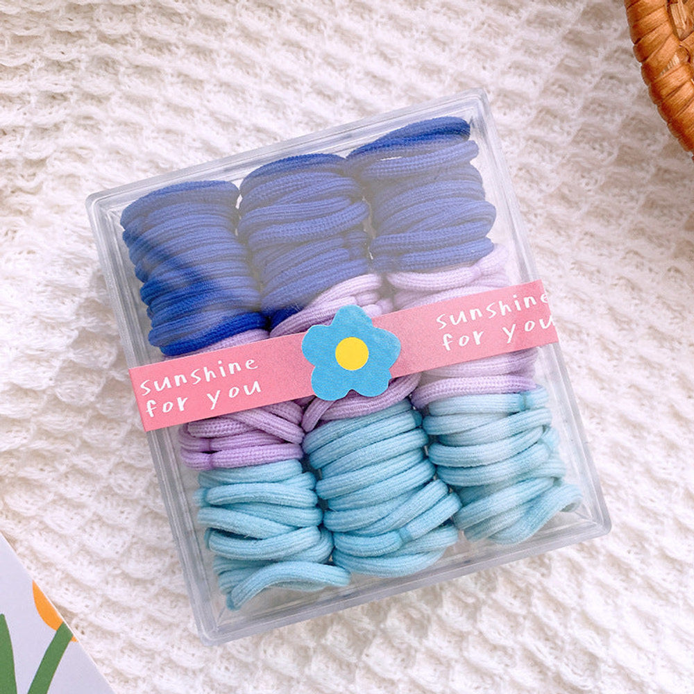 MyKids-USA® Adorable Solid Color Plain Hairband 90-Piece Set