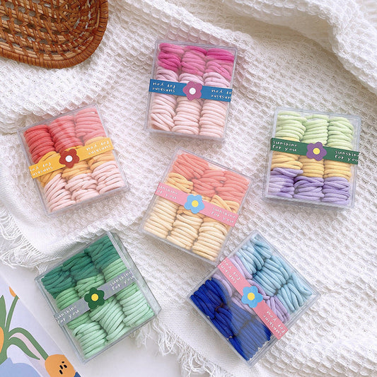 MyKids-USA® Adorable Solid Color Plain Hairband 90-Piece Set
