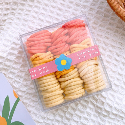 MyKids-USA® Adorable Solid Color Plain Hairband 90-Piece Set
