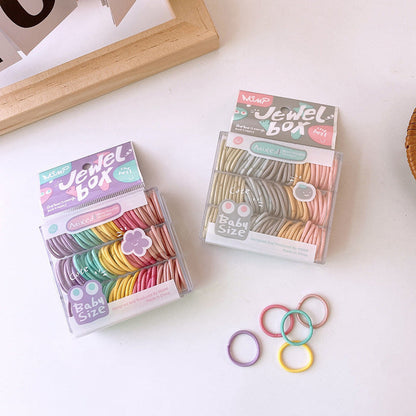 MyKids-USA® Small Seamless Hairbands With High Elasticity Approx.130-Piece Set