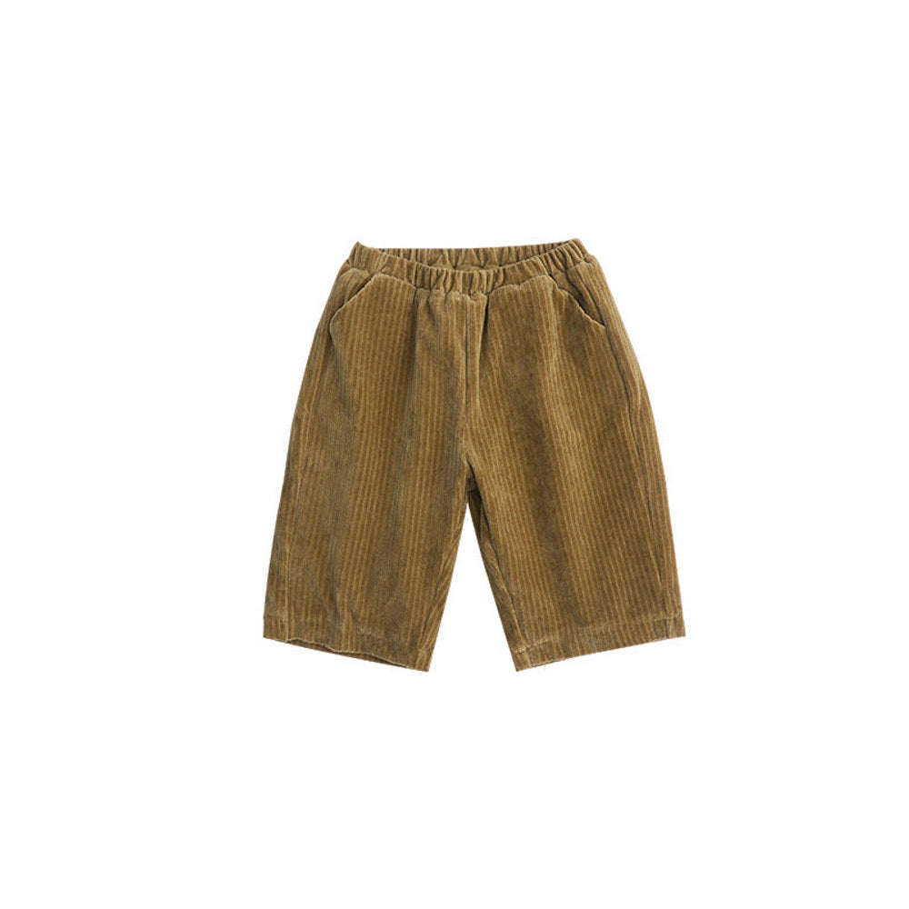 MyKids-USA® Baby Kids Unisex Solid Color Crew Neck Top And Pants Clothing Set