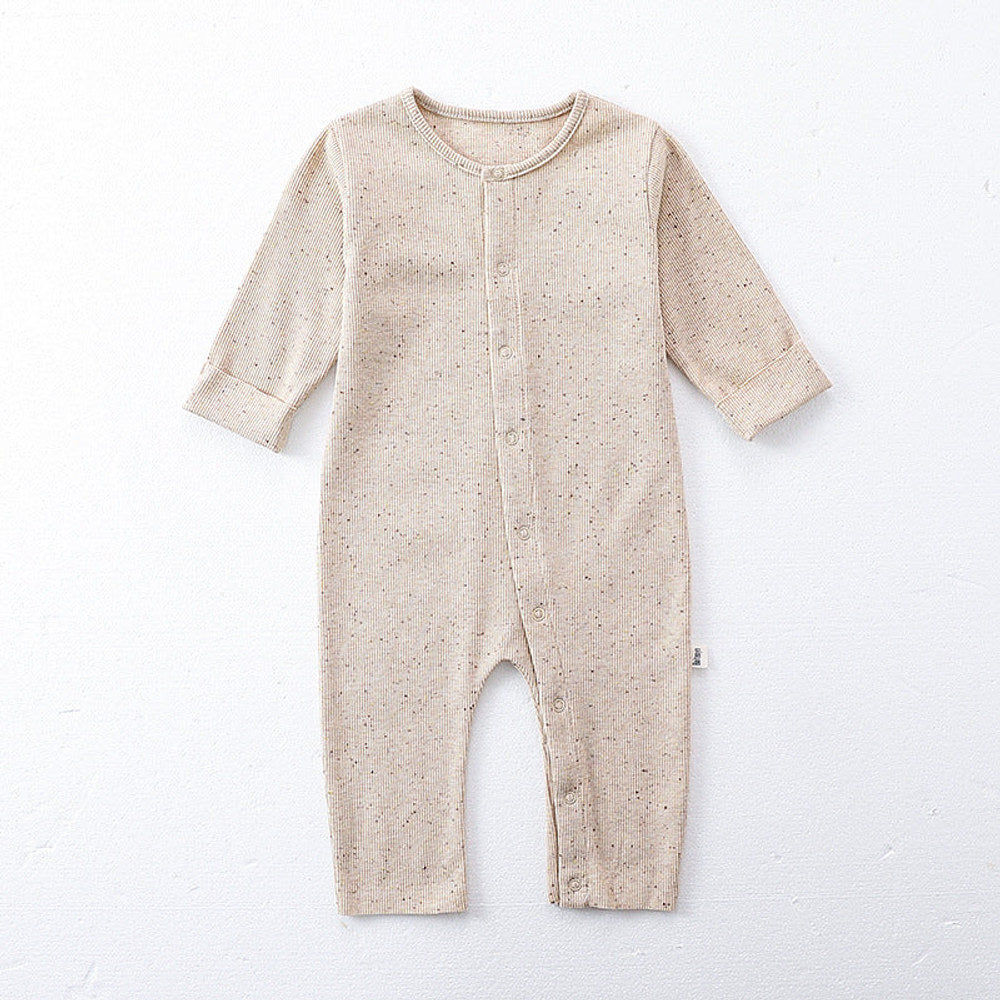 MyKids-USA® Baby Boys And Girls Simple Long Sleeves bodysuit/Romper And Hat Set