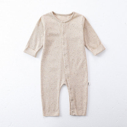 MyKids-USA® Baby Boys And Girls Simple Long Sleeves bodysuit/Romper And Hat Set