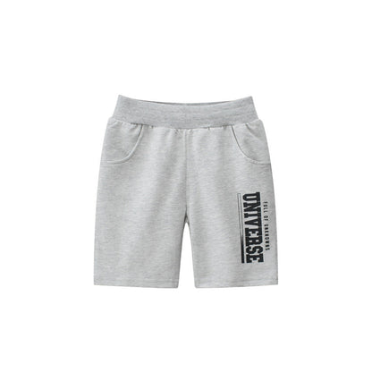 MyKids-USA® Boys Letters Print Soft Casual Style Shorts