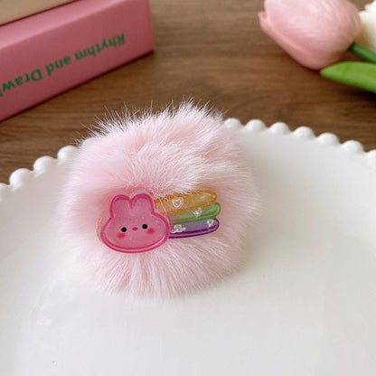 MyKids-USA® Soft And Sweet Plush Bunny Hairband
