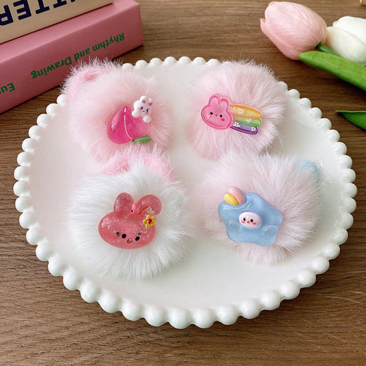 MyKids-USA® Soft And Sweet Plush Bunny Hairband