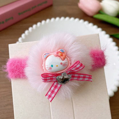 MyKids-USA® Cartoon Doll Rhinestone Bow Hairband