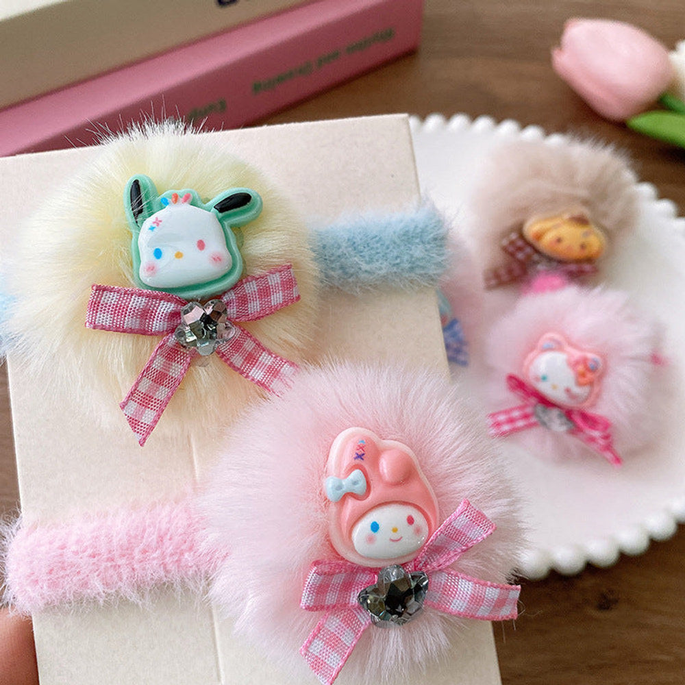 MyKids-USA® Cartoon Doll Rhinestone Bow Hairband