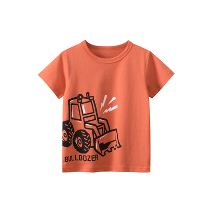 MyKids-USA® Printing Pattern Boys T-Shirt In European And American Style For