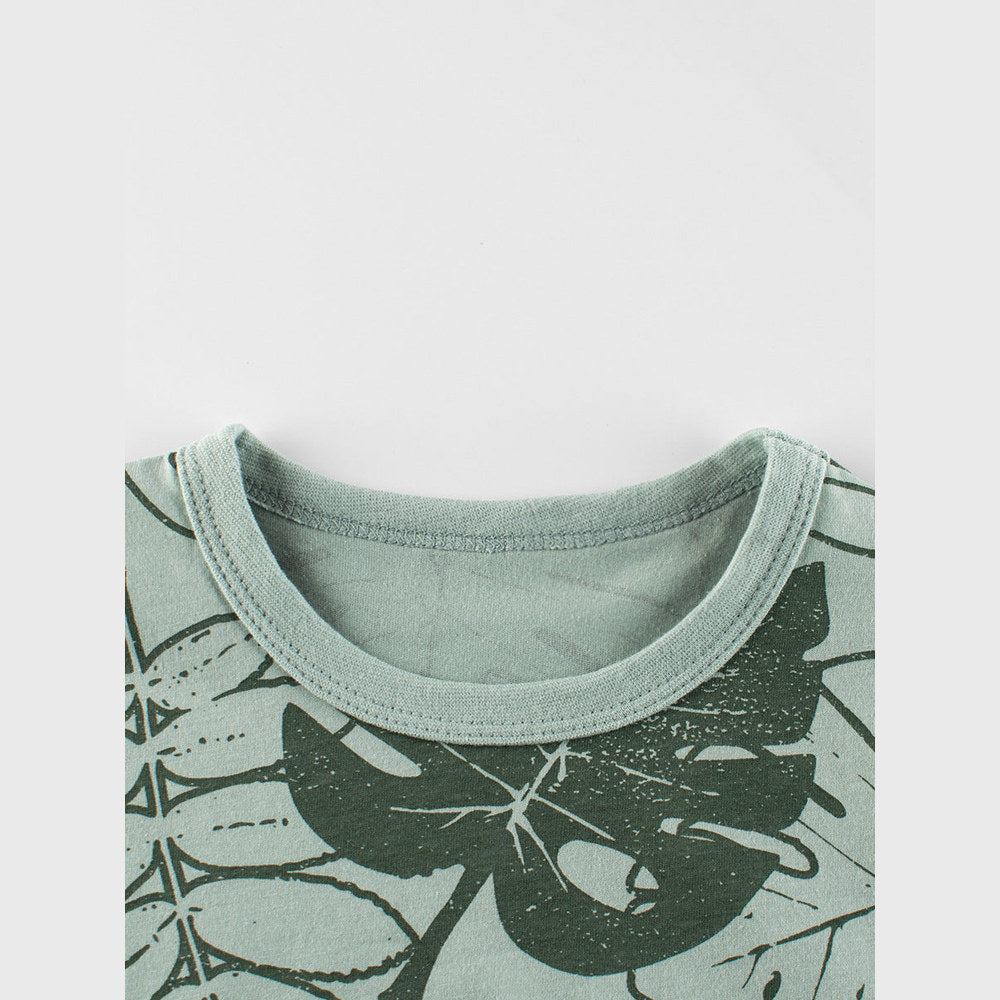 MyKids-USA® Printing Pattern Boys T-Shirt In European And American Style For