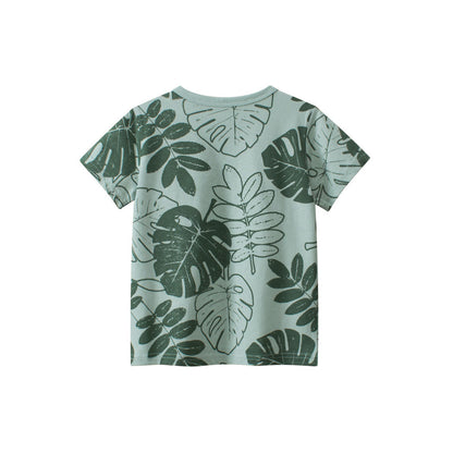MyKids-USA® Printing Pattern Boys T-Shirt In European And American Style For