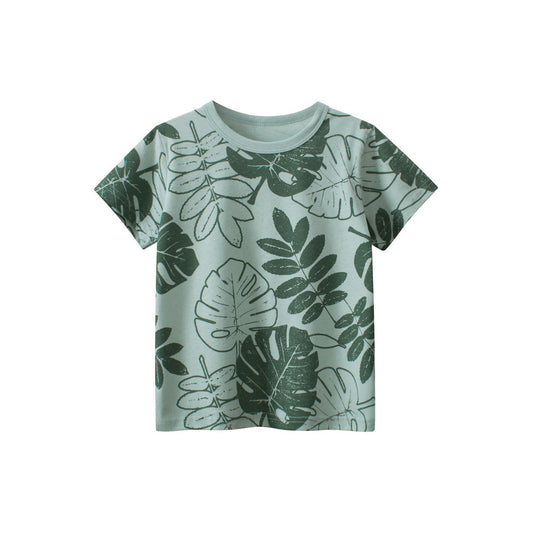 MyKids-USA® Printing Pattern Boys T-Shirt In European And American Style