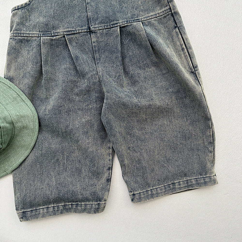 MyKids-USA® Unisex Solid Overall Cowboy