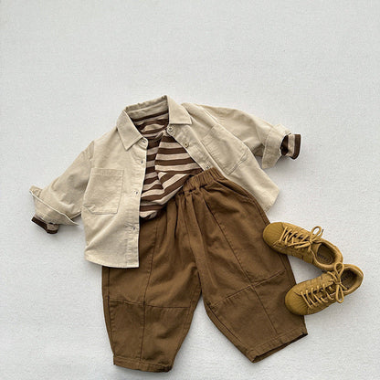 MyKids-USA® Children Korean Style Casual Trousers