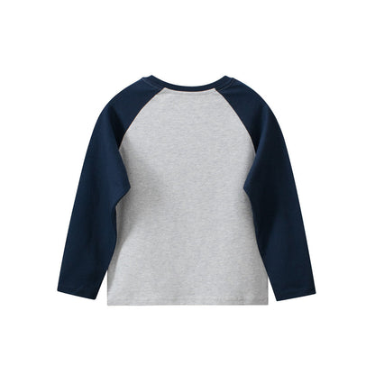 MyKids-USA® Baby Kids Boys Cartoon And Letters Printing Crew Neck Long Sleeves Pullover