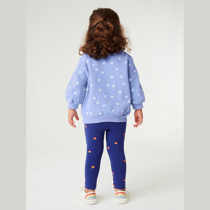 MyKids-USA® Girls Insect Cartoon Top Pullover And Pants 2-Piece Set