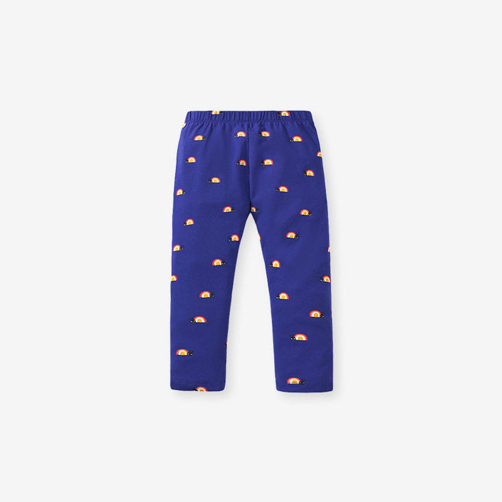 MyKids-USA® Girls Insect Cartoon Top Pullover And Pants 2-Piece Set