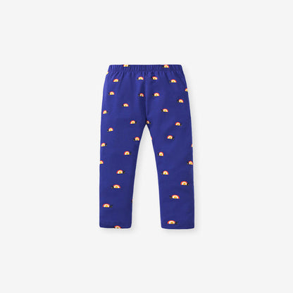 MyKids-USA® Girls Insect Cartoon Top Pullover And Pants 2-Piece Set