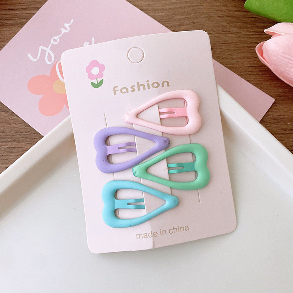 MyKids-USA® Collection Of 4 Versatile Hollow-Out Hair Clips