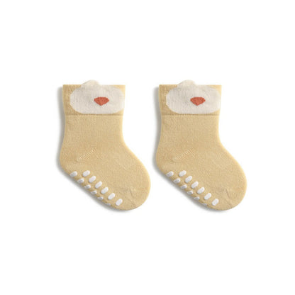 MyKids-USA® Baby Breathable Animals Cartoon Design Socks Non-Slip