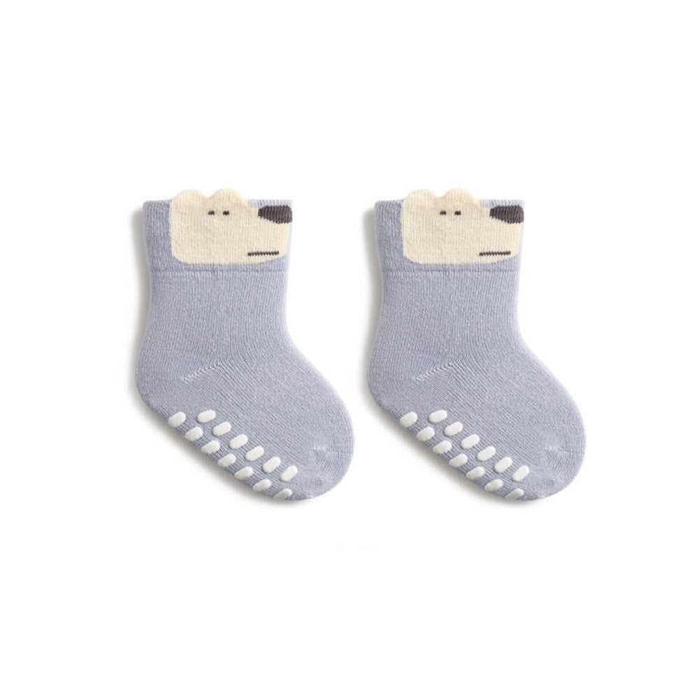 MyKids-USA® Baby Breathable Animals Cartoon Design Socks Non-Slip