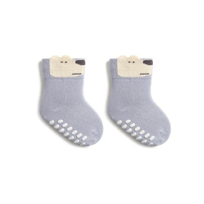 MyKids-USA® Baby Breathable Animals Cartoon Design Socks Non-Slip