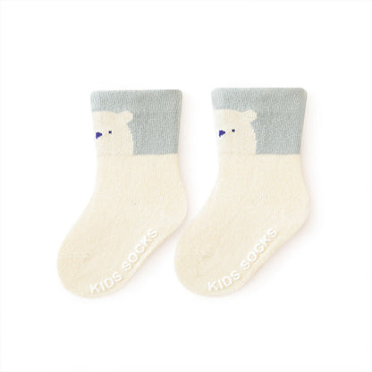 MyKids-USA® Spring Baby Breathable Animals Cartoon Color Patchwork Socks