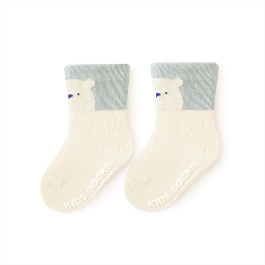 MyKids-USA® Baby Breathable Animals Cartoon Color Patchwork Socks