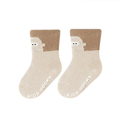 MyKids-USA® Spring Baby Breathable Animals Cartoon Color Patchwork Socks