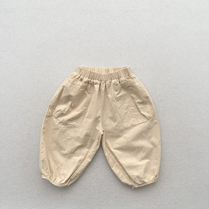 MyKids-USA® Versatile Solid Color Loose Lantern Pants For Children