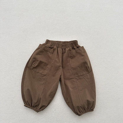 MyKids-USA® Versatile Solid Color Loose Lantern Pants For Children