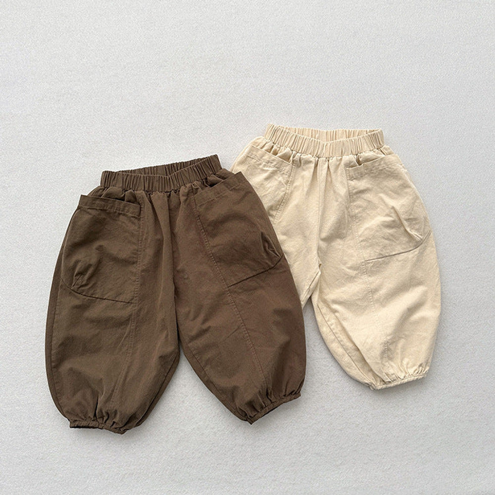 MyKids-USA® Versatile Solid Color Loose Lantern Pants For Children