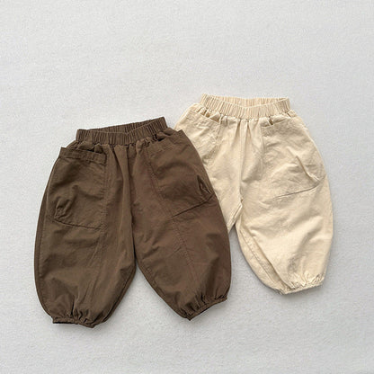 MyKids-USA® Versatile Solid Color Loose Lantern Pants For Children