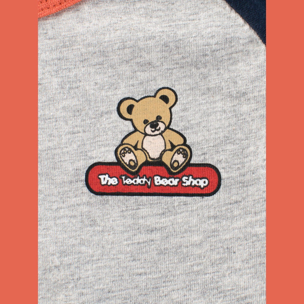 MyKids-USA® Teddy Bear Logo Girls’ T-Shirt In European And American Style