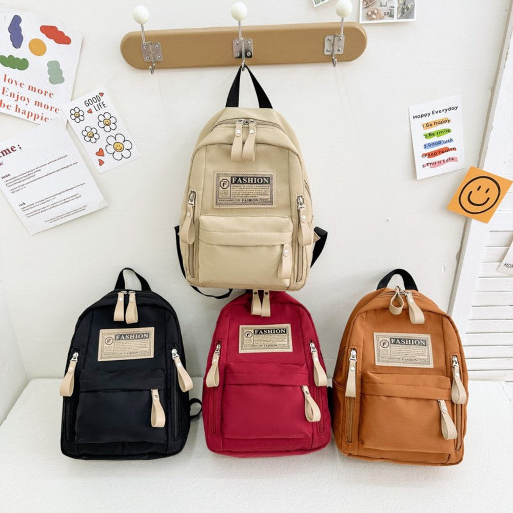 MyKids-USA® Preschool Children Lightweight And Portable Compact Canvas Backpack