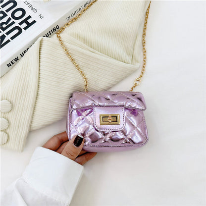 MyKids-USA® Fashionable Mini Carry-On Girls Portable PU Crossbody Handbag