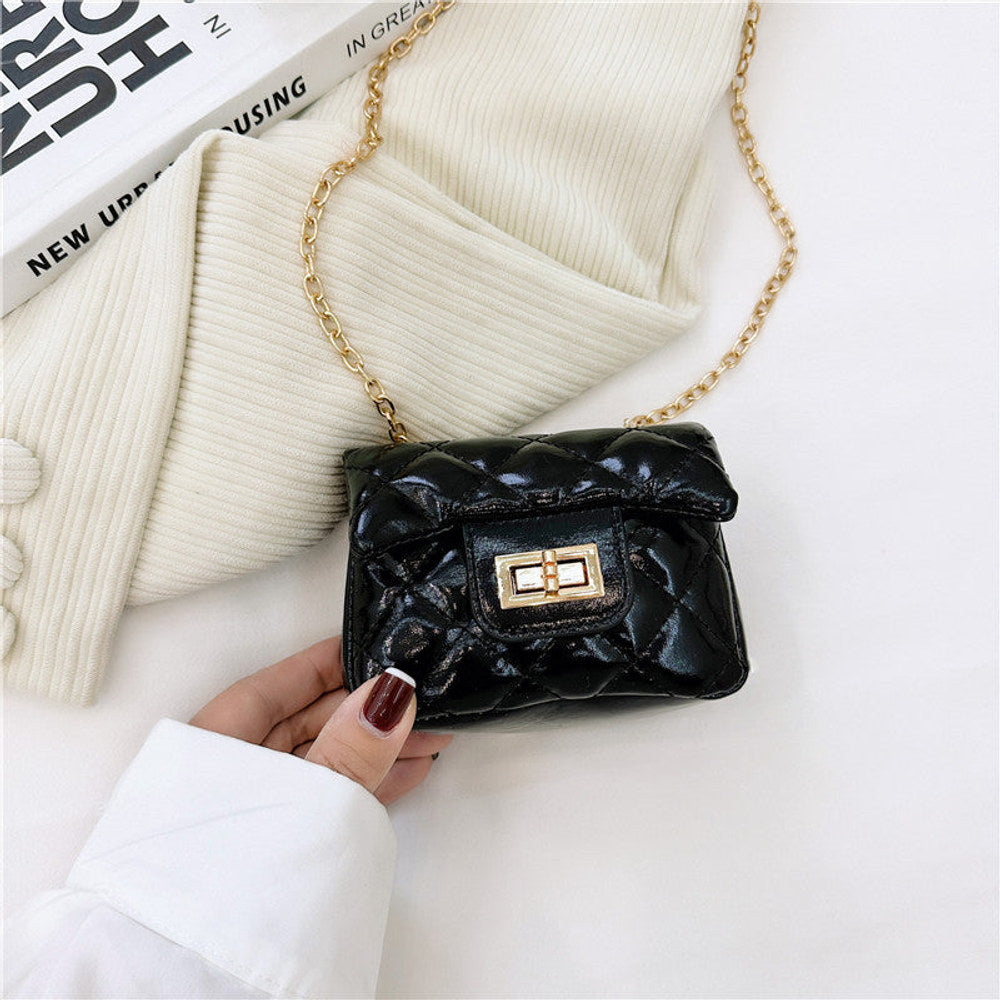 MyKids-USA® Fashionable Mini Carry-On Girls Portable PU Crossbody Handbag