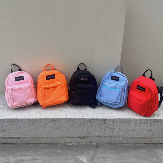 MyKids-USA® Children Lightweight And Portable Simple Canvas Backpack