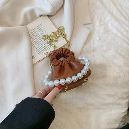 MyKids-USA® Stylish Personalized Carry-On Girls’ Portable Beaded Princess Crossbody Handbag