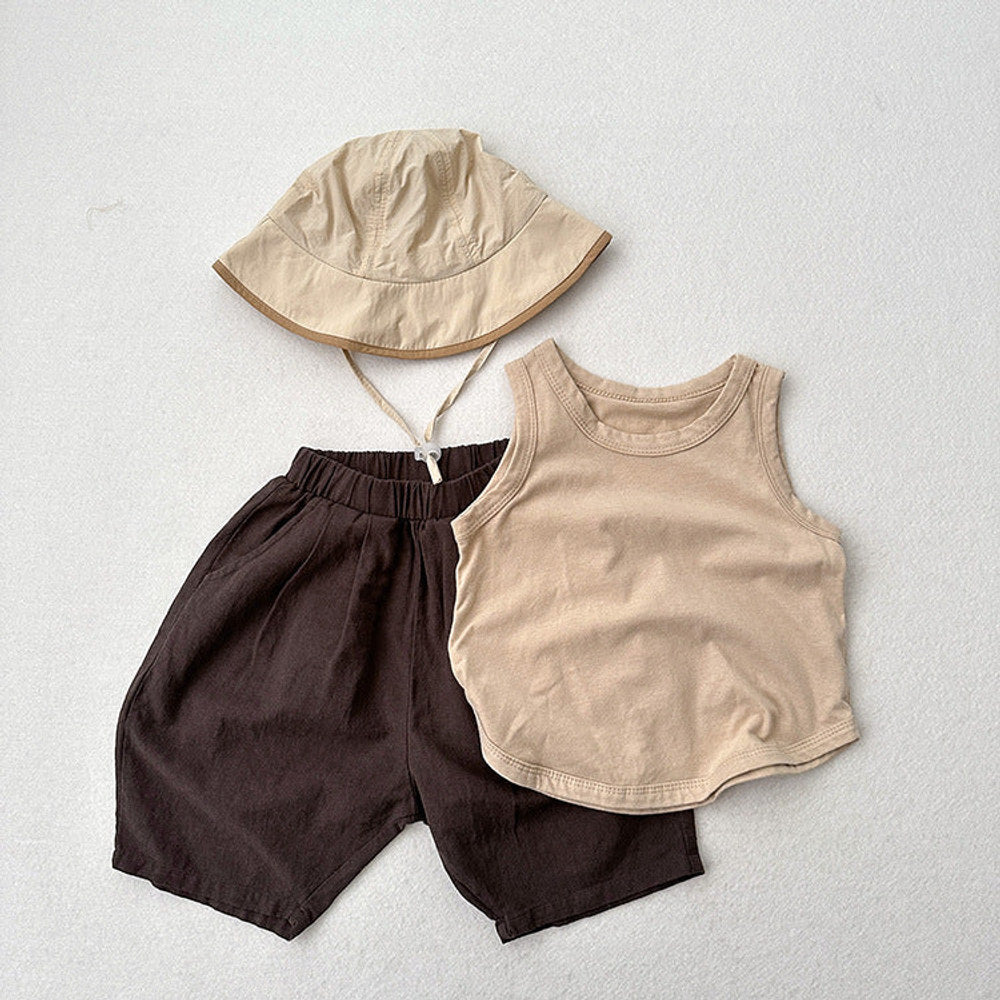 MyKids-USA® Unisex Plain Solid Color Cotton Pants