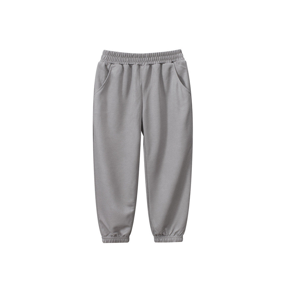 MyKids-USA® Children’s Boys’ Solid Color Thin Breathable Pants – Casual Kids Trousers