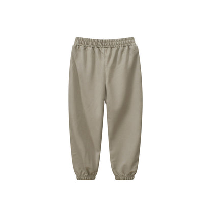 MyKids-USA® Children’s Boys’ Solid Color Thin Breathable Pants – Casual Kids Trousers
