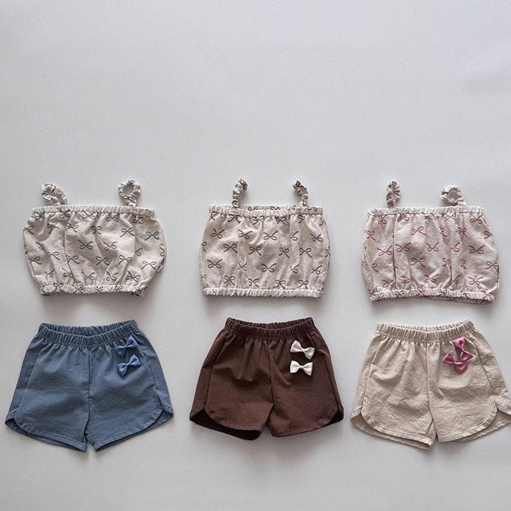 MyKids-USA® Baby Kids Unisex Casual Thin Solid Color Versatile Basic Shorts